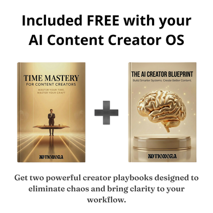 The AI-powered content system for creators. Not chaos.
