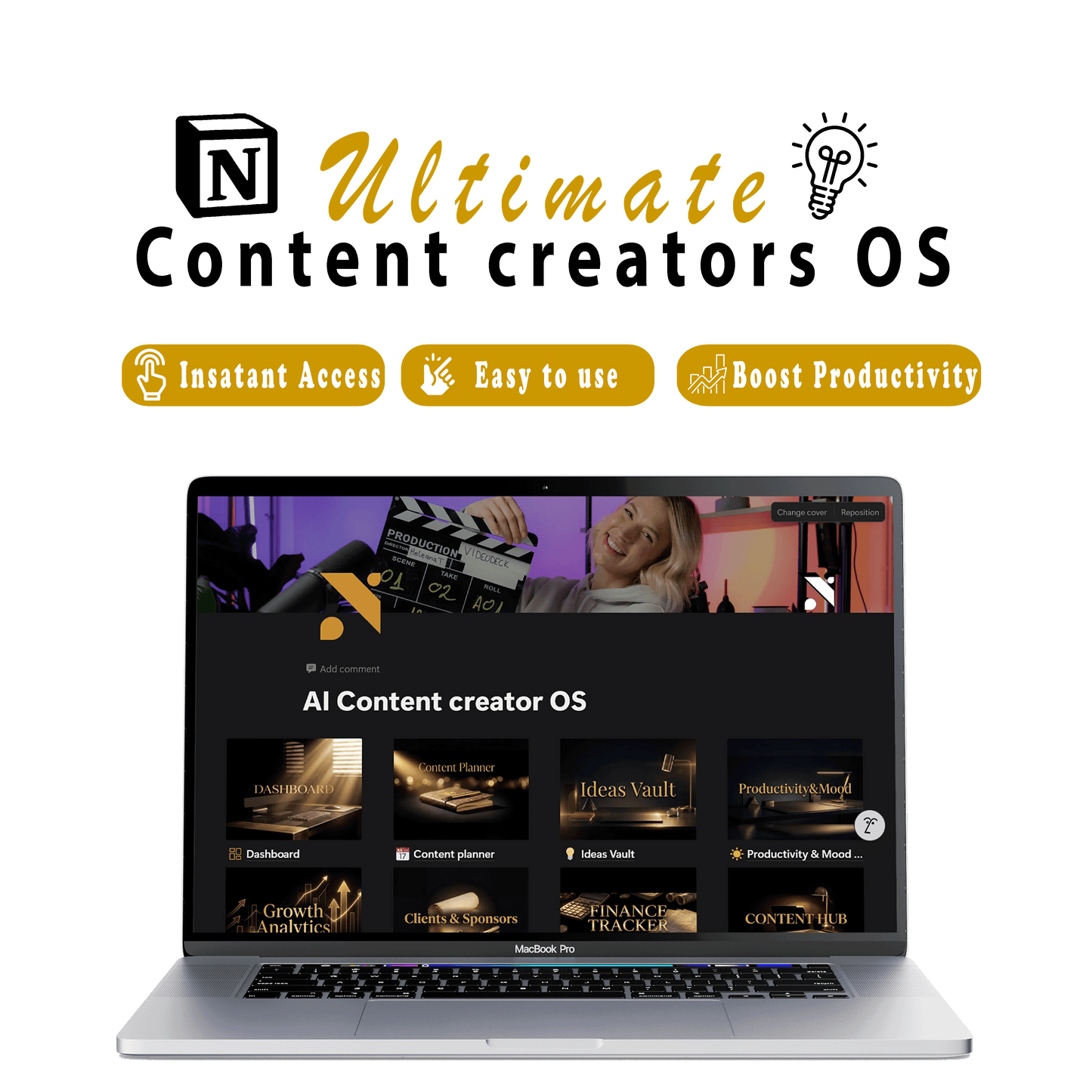 The AI-powered content system for creators. Not chaos.